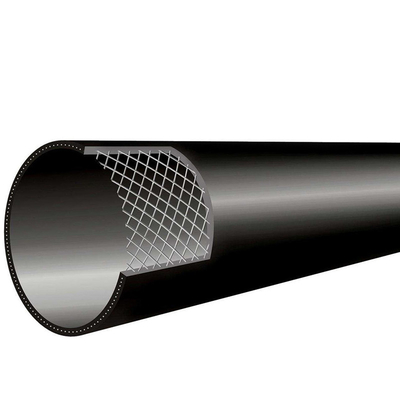 Tubo esqueleto de malha de arame HDPE 1.0 1.6mpa PE Tubo de plástico para abastecimento de água
