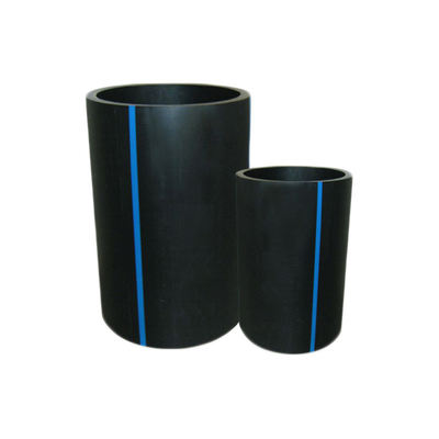 Cano de água de plástico PEAD preto para abastecimento de água Tubo de esgoto de polietileno de alta densidade