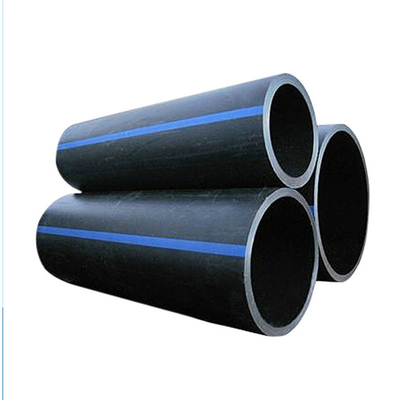 Tubo de abastecimento de água de plástico preto HDPE Tubo de abastecimento de água de bobina 1.6MPA