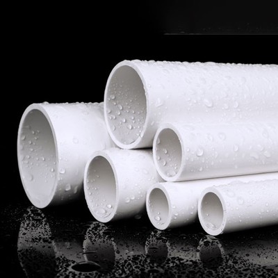 O esgoto da drenagem do PVC conduz 50 75 110 160 315mm que os anti alcaloides molham a tubulação do PVC da fonte