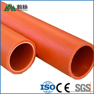 Rosqueamento contínuo da luva 110mm CPVC PMP (produção máxima possível) dos tubos da proteção do cabo da parede do HDPE