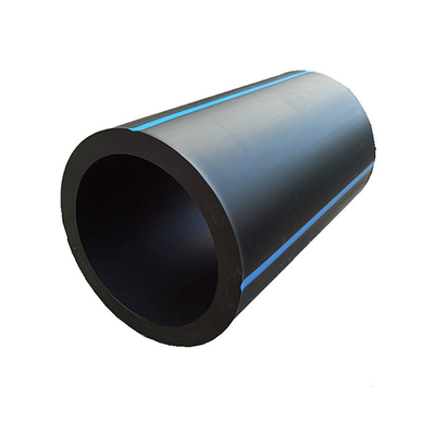 O PE plástico conduz a tubulação do HDPE de 400mm 500mm 630mm PE100 SDR11 PN16 para a fonte de água