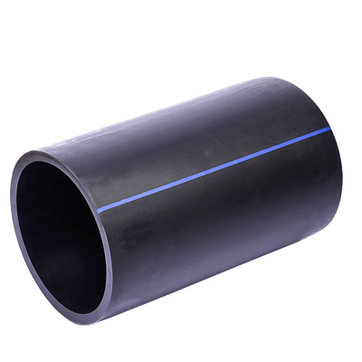 Tubo plástico de abastecimento de água PE preto PEAD Culvert para irrigação