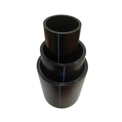 6 Pe plástico do preto Pe100 90mm da tubulação de fonte da água do Hdpe da polegada