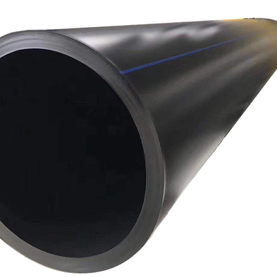 Tubulação de fonte plástica preta da água do Hdpe para transportar a água DN20mm