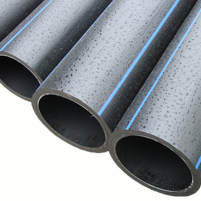 Tubulação de fonte plástica PN16 da água do HDPE azul preto da cor PE100 DN1000mm