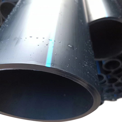 Água de esgoto plástica personalizada DN25mm da tubulação de fonte da água do HDPE