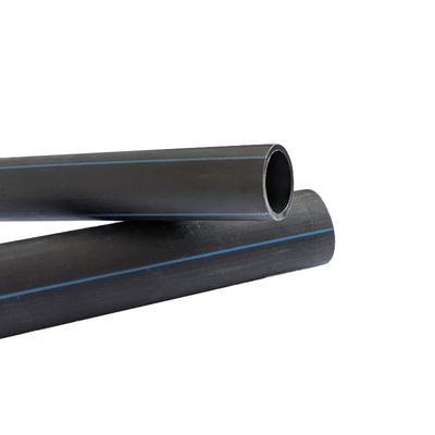 Tubulação plástica personalizada da drenagem do PE da tubulação de fonte da água do HDPE do tamanho