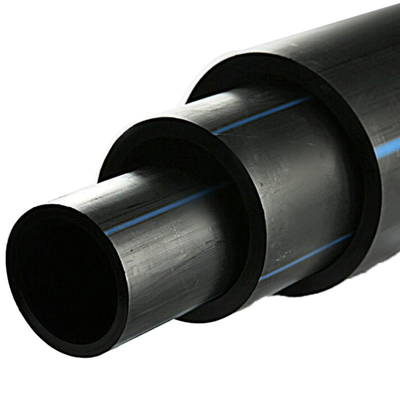 Tubo de água de HDPE preto de 12 polegadas Alto desempenho de proteção para drenagem e esgoto