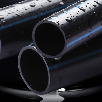Tubos de abastecimento de água PE Tubos de drenagem de plástico Tubos brancos personalizados 20mm 32mm