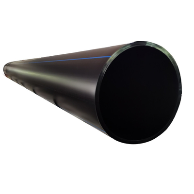 Tubos de drenagem de HDPE personalizados 20 25 32 40 50 63 75 mm Tubos de água PE transparentes