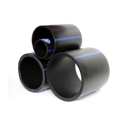 2.3mm-117.6mm Espessura tubo HDPE para transporte de fluidos industriais