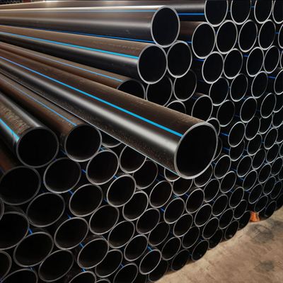 Tubos de abastecimento de água de HDPE resistentes à corrosão para tamanho e espessura personalizados 2,3 mm-117,6 mm