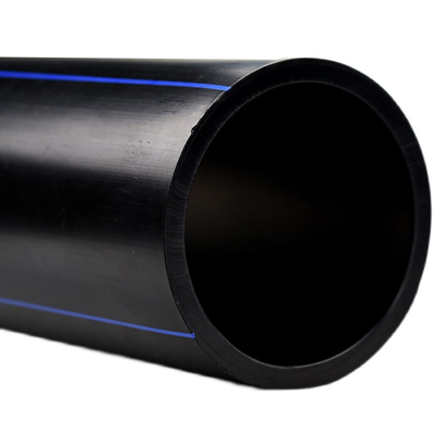 PE azul ou preto com faixa azul HDPE tubo de água para aplicação de abastecimento de água