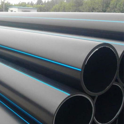 Tubo de água de HDPE azul preto resistente à corrosão