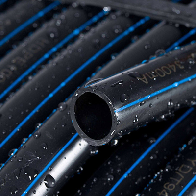 Tubos de água de plástico HDPE resistentes à corrosão