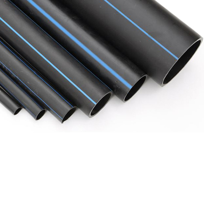 DN16mm-1800mm Hdpe tubo Pe tubo certificado para ISO9001 em azul ou preto