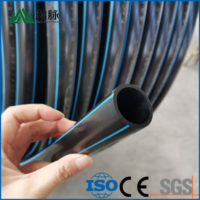 Tubos de abastecimento e drenagem de água de HDPE preto duráveis