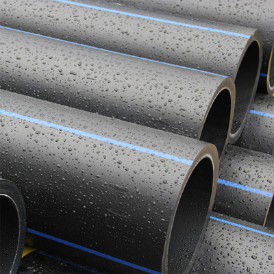 Tubos de abastecimento de água de HDPE azul de comprimento personalizado