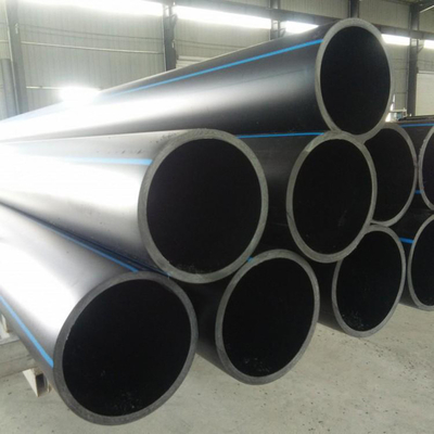Tubos de abastecimento de água duráveis de HDPE em preto/azul (2,3 a 117,6 mm) Tubos subterrâneos de abastecimento de água