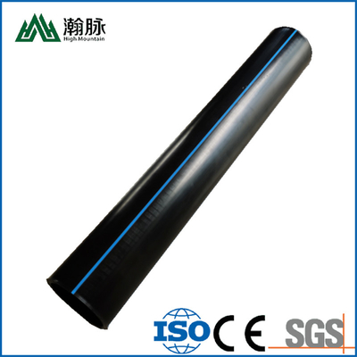 Tubos de abastecimento de água duráveis de HDPE em preto/azul (2,3 a 117,6 mm) Tubos subterrâneos de abastecimento de água