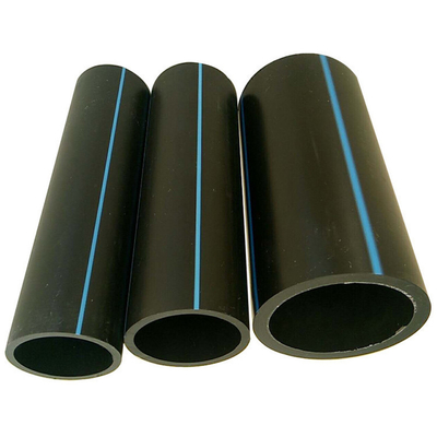 Tubos de abastecimento de água de HDPE resistentes à corrosão para tubos de abastecimento de água de plástico personalizados Tubos de Hdpe pretos