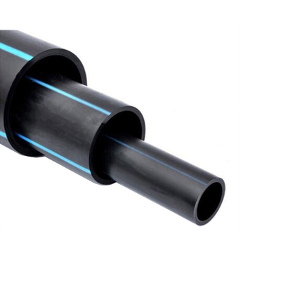 Comprimento conforme exigência do cliente Tubos de abastecimento de água de HDPE com serviços de processamento de corte e espessura de 2,3 mm-117,6 mm