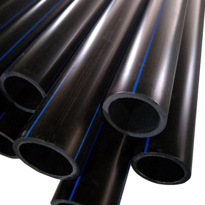 Certificação de tubos Hdpe personalizáveis 45001 2,3 mm-117,6 mm para aplicações de tubulação flexível