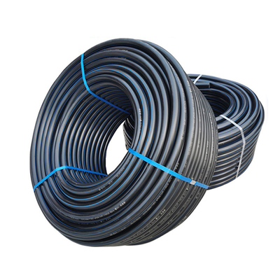 Certificação de tubos Hdpe personalizáveis 45001 2,3 mm-117,6 mm para aplicações de tubulação flexível