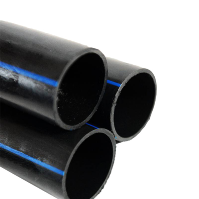 Tubos de abastecimento de água HDPE personalizáveis com comprimento conforme os requisitos do cliente DN16mm-1800mm 2.3mm-117.6mm