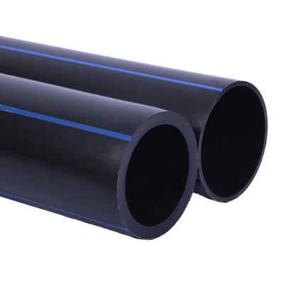 Tubos de abastecimento de água HDPE personalizáveis com comprimento conforme os requisitos do cliente DN16mm-1800mm 2.3mm-117.6mm