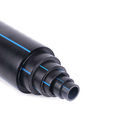 Tubos de abastecimento de água e drenagem de HDPE de espessura entre 2,3 mm e 117,6 mm feitos de matéria-prima PE HDPE