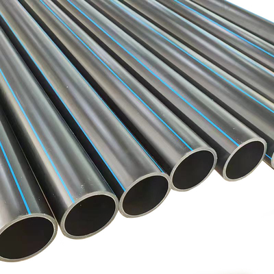 PE tubo de água PE HDPE para proteção ambiental espessura 2,3 mm-117,6 mm