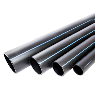 2.3mm-117.6mm Espessura PE Tubo de esgoto PN6-PN16 Pressão nominal para eliminação de resíduos pesados