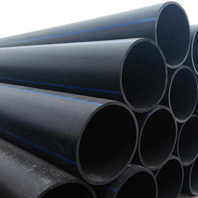 Tubos de abastecimento de água de polietileno HDPE de alta densidade e espessura de 2,3 mm-117,6 mm adequados para redes de distribuição de água