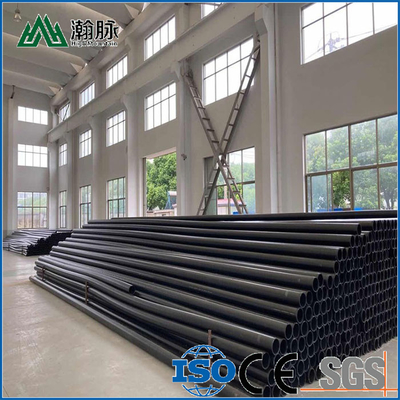 PN6-PN16 Tubos de abastecimento de água em HDPE fabricados com matéria-prima em PE e capacidade de pressão de 1,25 mPa a 2,5 mPa