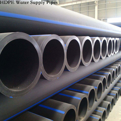 Tubos de água de HDPE sem vazamento resistentes aos raios UV e ao congelamento NSF certificados ISO tamanhos 20-1200mm instalação rápida