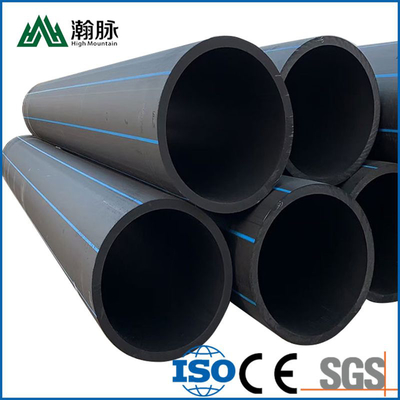 Fornecido uma amostra de tubos de abastecimento de água de HDPE com ligação conjunta de flange de 5,8 m de comprimento ou mais