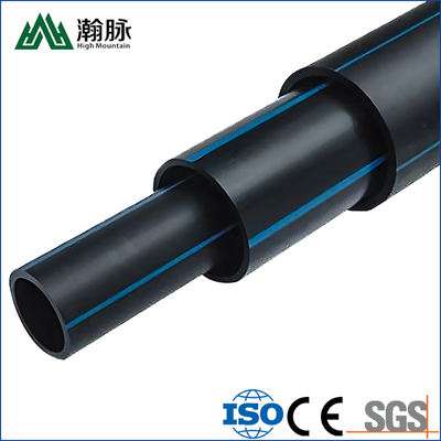 1.25mpa-2.5mpa tubos de abastecimento de água HDPE com polietileno de alta densidade comprimento 5.8m/11.8m/personalizado