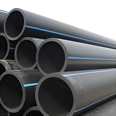 1.25mpa-2.5mpa tubos de abastecimento de água HDPE com polietileno de alta densidade comprimento 5.8m/11.8m/personalizado