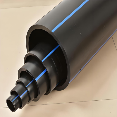 Tubo de água de HDPE personalizável com temperatura de -40°C a 40°C