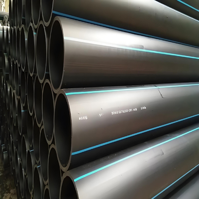 Tubos de abastecimento de água em HDPE DN20mm-65mm com método de conexão por fusão topo a topo e padrão GB/T13663-2000