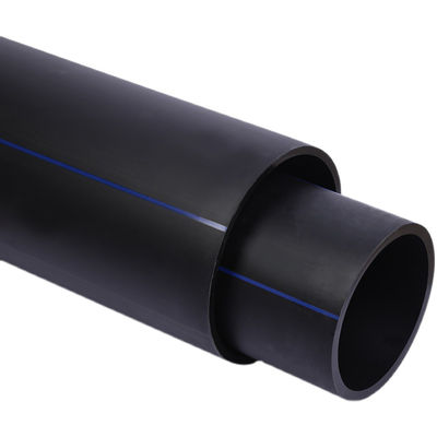 Tubos de abastecimento de água em HDPE com certificação ISO4427, 1.25mpa-2.5mpa, para sistemas de esgoto e drenagem