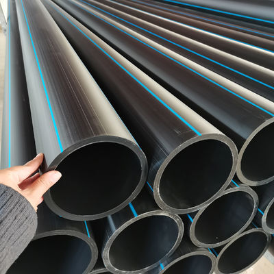 Tubos de abastecimento de água de HDPE resistentes à corrosão de polietileno de alta densidade HDPE padrão DIN8074