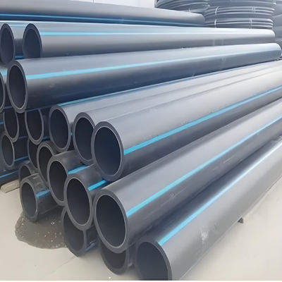 Tubos de abastecimento de água de HDPE resistentes à corrosão de polietileno de alta densidade HDPE padrão DIN8074