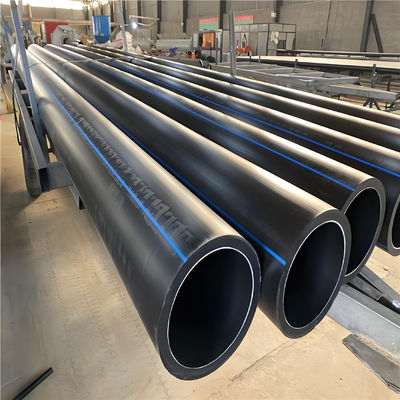 Tubos de Abastecimento de Água de HDPE Plástico Preto para Transporte de Água