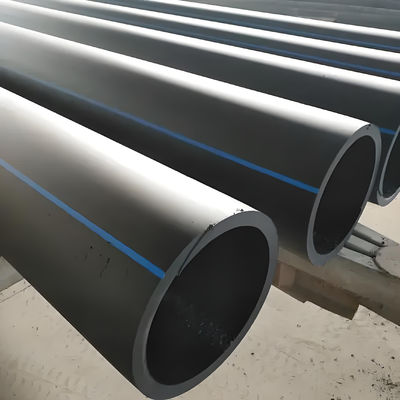 Tubos de Abastecimento de Água de HDPE Plástico Preto para Transporte de Água