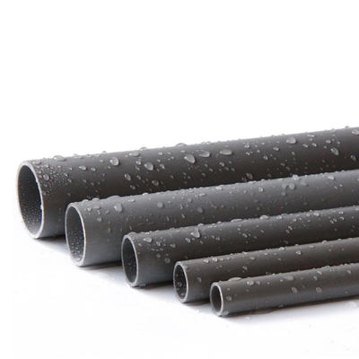 Tubulações de água plásticas duras do PVC 40 50 140 160mm 1.0Mpa 1.6Mpa tubulação de água do PVC de 3 polegadas