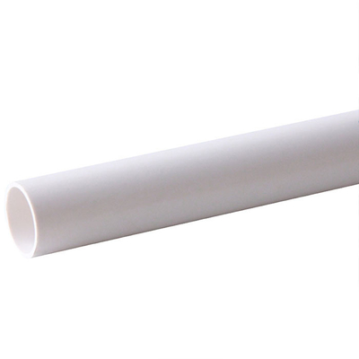 Tubulação de água potável plástica engrossada branca adesiva da tubulação de dreno DN40 do PVC DN63 UPVC